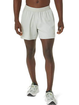 ASICS - Road 2-N-1 5 In White Mens Shorts
