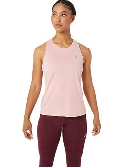 ASICS - Silver Pink Womens Tanks