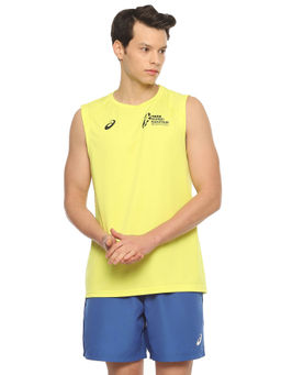 ASICS - Tmm 2023 Yellow Mens Tank