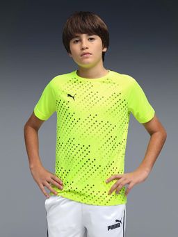 Puma - Boys Yellow Printed T-Shirt
