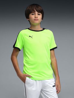 Puma - Boys Green Printed T-Shirt