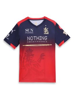 Puma - Unisex Red Printed T-Shirt