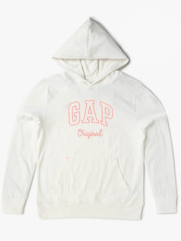GAP - Boys Embroidered Logo Hooded Hoodie