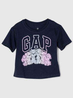 GAP - Kids Relaxed Crew Neck T-Shirts Navy Blue