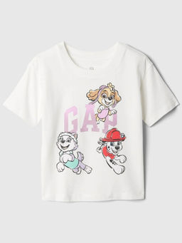 GAP - Kids Relaxed Crew T-Shirts White