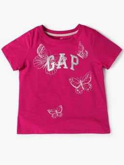 GAP - Girls Print Crew Neck T-Shirt