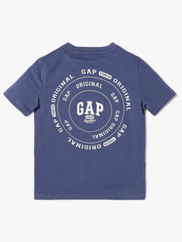 GAP - Boys Logo Back Print Relaxed Fit T-Shirt