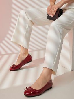 ELLE - Women Red Classic Ballerina