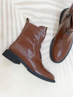 Ronnie Grey - Women Brown Casual Boots