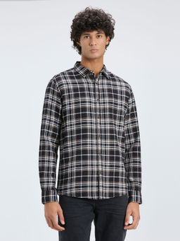 Pepe Jeans - Black & White Flannel Check Shirt