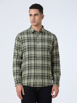 Pepe Jeans - Green Blotch Check Shirt