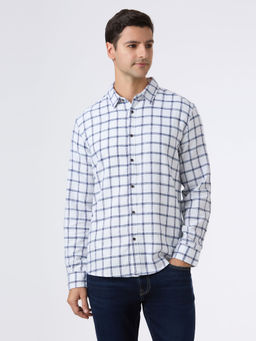 Pepe Jeans - White Check Shirt