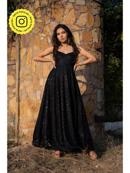 Bhavini Paris - Fanaa Black Chinkankari Dress