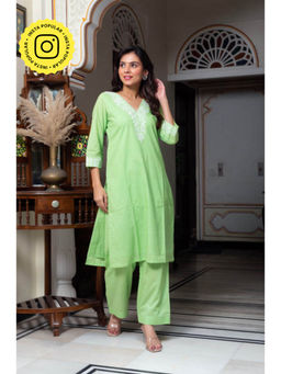 Bhavini Paris - Dhwani Straight Kurta with Pant