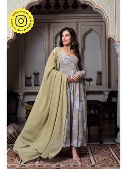 Bhavini Paris - Gautami Anarkali with Pant and Dupatta