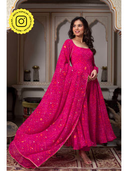 Bhavini Paris - Kiyara Anarkali with Pant and Dupatta