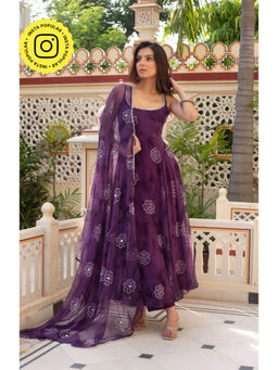Bhavini Paris - Nitara Anarkali with Pant and Dupatta