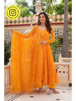 Bhavini Paris - Sonika Anarkali with Pant and Dupatta