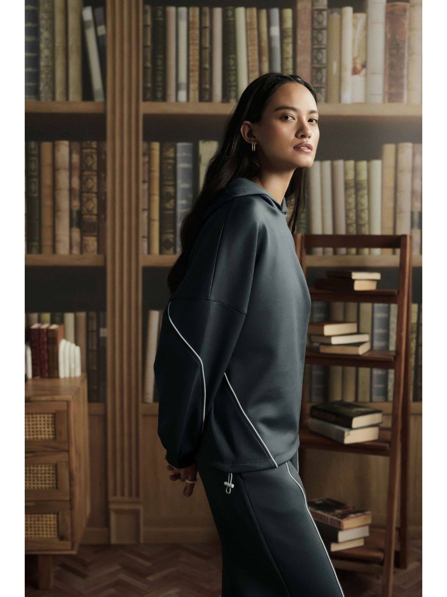 Grey Scuba Hoodie
