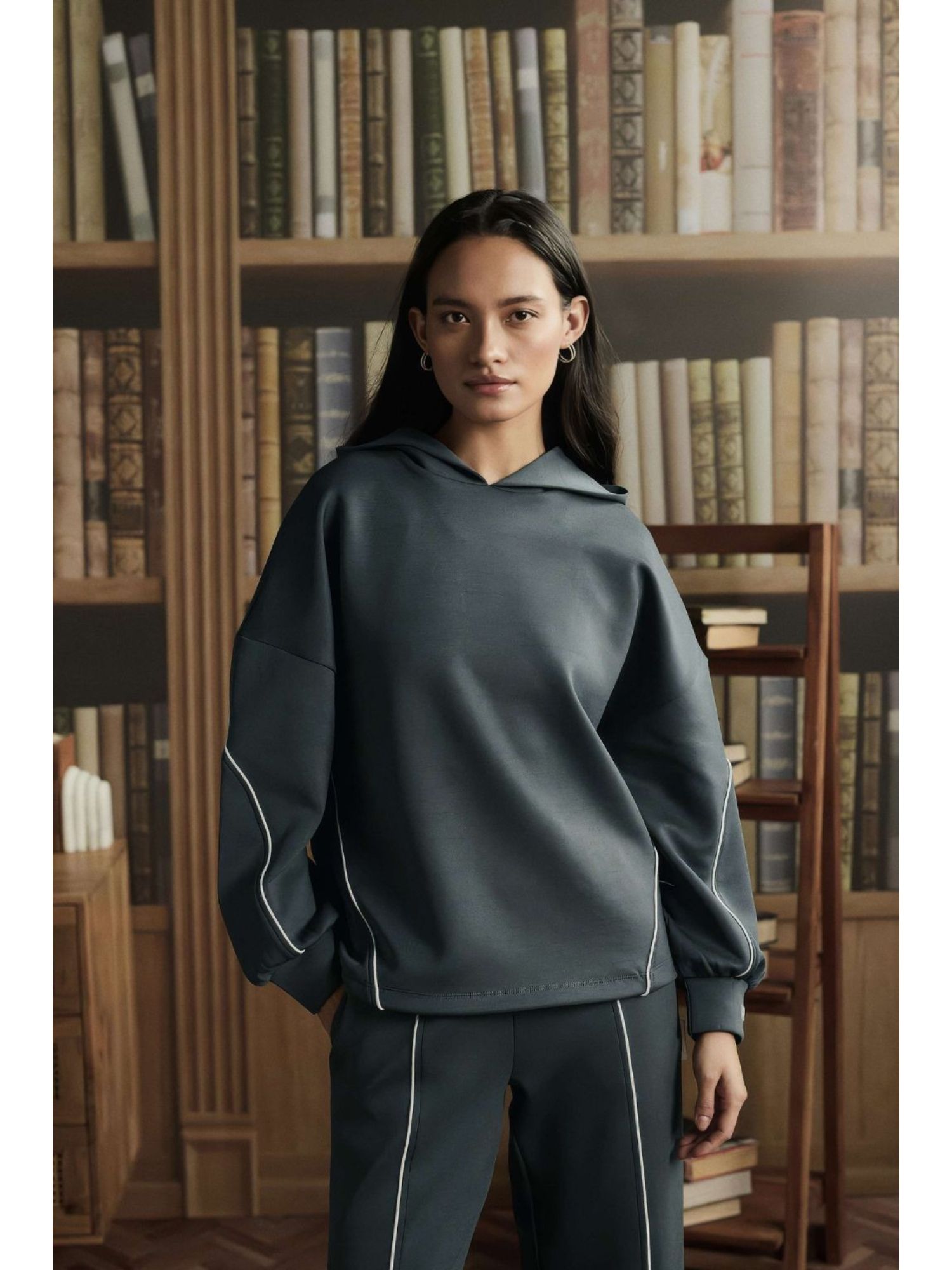 Grey Scuba Hoodie