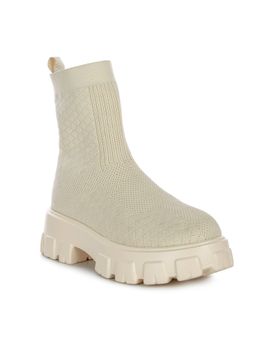 London Rag - Solid Beige Casual Boots