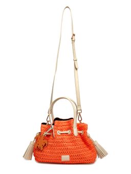 HIE - Orange Maria Crossbody Bag