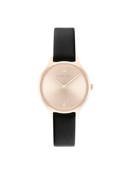 Calvin Klein - Timeless Quartz Rose Gold Round Dial Womens Watch - 25200060