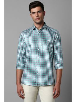 Louis Philippe - Men Multi Slim Fit Checks Full Sleeves Casual Shirt