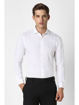 Peter England - Men White Super Slim Fit Formal Shirt
