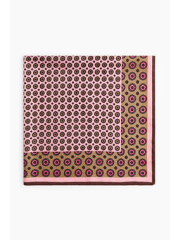 H&M - Women Pink Patterned scarf