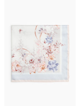H&M - Women White Patterned scarf