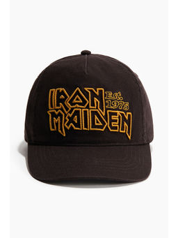 H&M - Men Brown Embroidered-motif cotton twill cap
