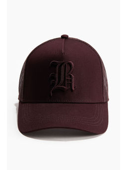 H&M - Men Purple Motif-detail trucker cap