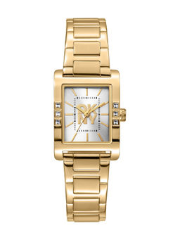 DKNY - Westside Glitz Analog Silver Rectangle Dial Womens Watch - DK1L008M0065
