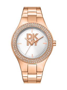 DKNY - DK1L025 Analog Silver Round Dial Womens Watch - DK1L025M0065