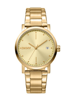 DKNY - Soho Midi Analog Champagne Round Dial Womens Watch - DK1L036M0065
