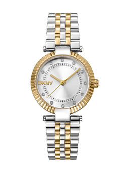 DKNY - Essential Glitz Analog Silver Round Dial Womens Watch - DK1L042M0065