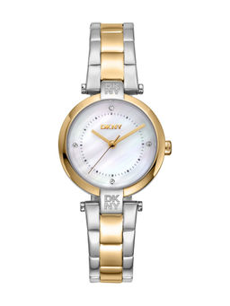 DKNY - Essential Mini Analog White Round Dial Womens Watch - DK1L043M0075