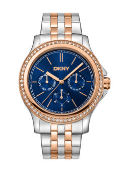 DKNY - Nolita Multi Glitz Multifunction Blue Round Dial Womens Watch - DK1L064M0095