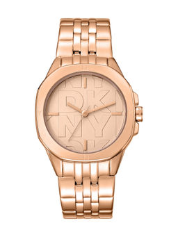 DKNY - Brooklyn Midi Analog Rose Gold Round Dial Womens Watch - DK1L012M0075