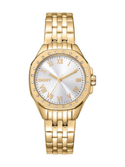 DKNY - Brooklyn Mini Analog Silver Round Dial Womens Watch - DK1L013M0065