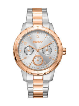 DKNY - Park Ave Multi Multifunction Silver Round Dial Womens Watch - DK1L054M0085
