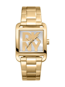 DKNY - City Maxi Analog Silver Square Dial Womens Watch - DK1L001M0045