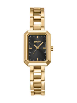 DKNY - Uptown Midi Analog Black Rectangle Dial Womens Watch - DK1L009M0015