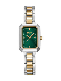 DKNY - Uptown Midi Analog Green Rectangle Dial Womens Watch - DK1L009M0025