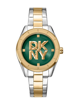 DKNY - Chambers Midi Analog Green Round Dial Womens Watch - DK1L016M0095