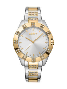 DKNY - Park Ave Glitz Analog Silver Round Dial Womens Watch - DK1L019M0055