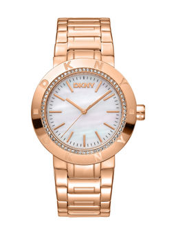 DKNY - Eastside Logo Analog White Round Dial Womens Watch - DK1L023M0045
