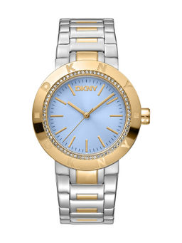 DKNY - Eastside Logo Analog Blue Round Dial Womens Watch - DK1L023M0065