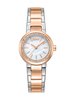DKNY - Eastside Mini Analog White Round Dial Womens Watch - DK1L024M0175